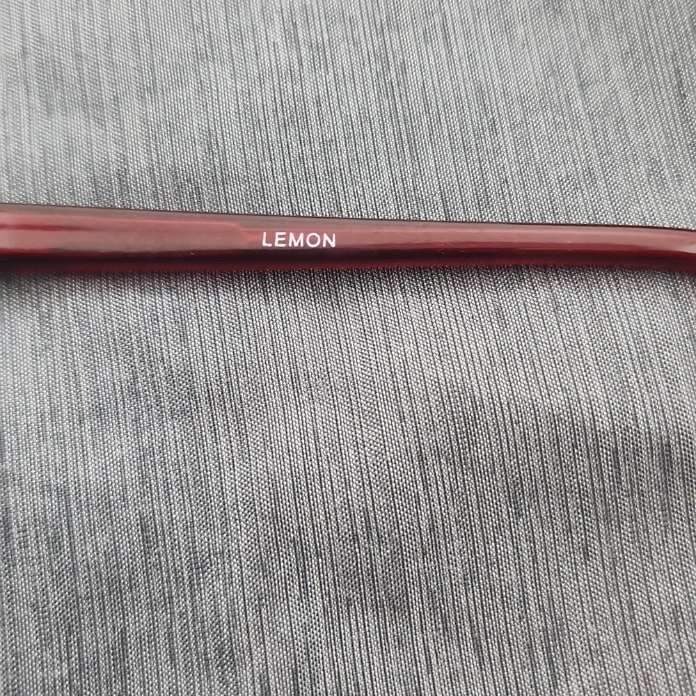 Lemon Maroon Eyeglasses
